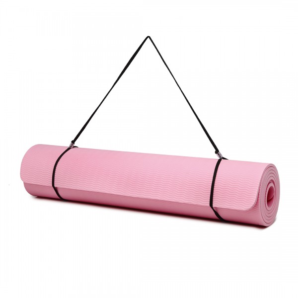 Kono TPE Non-slip Classic Yoga Mat - Pink